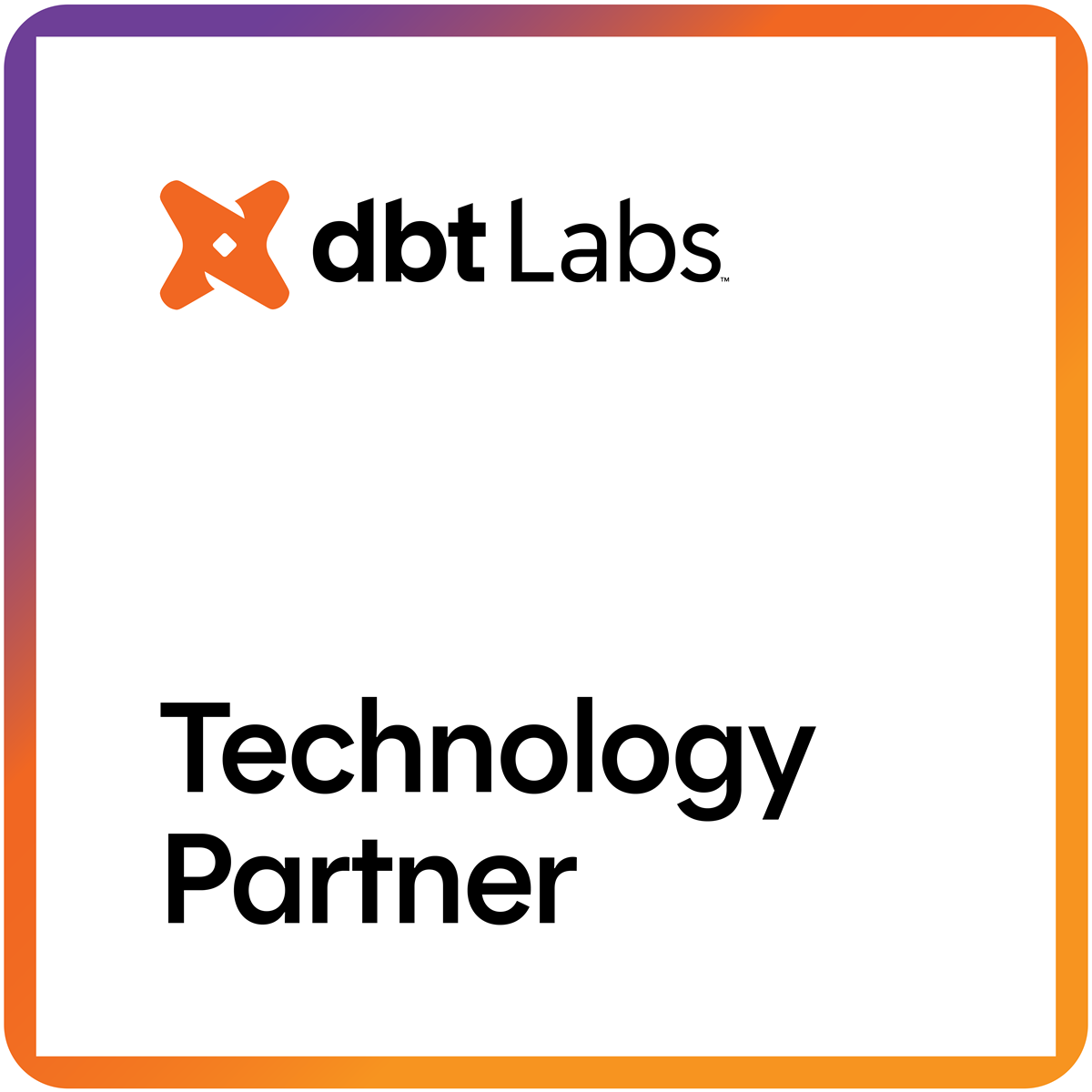 dbt Labs Technology Partner